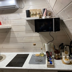 Загородный клуб По Щучьему Велению Белый домик в стиле A-Frame на берегу реки, Новая Усмань, Воронежская область