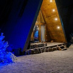 База отдыха Рай в шалаше в Коробицино, Выборгский район, Ленинградская область