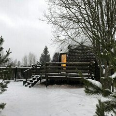 База отдыха Рай в шалаше в Коробицино, Выборгский район, Ленинградская область