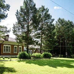 Гостевой дом Сибирская усадьба Н. А. Лампсакова, Асиновский район, Томская область
