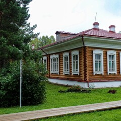Гостевой дом Сибирская усадьба Н. А. Лампсакова, Асиновский район, Томская область