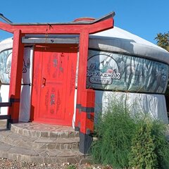 База отдыха Юрты Хаджох, посёлок Каменномостский, Республика Адыгея