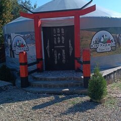 База отдыха Юрты Хаджох, посёлок Каменномостский, Республика Адыгея