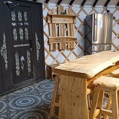 База отдыха Юрты Хаджох, посёлок Каменномостский, Республика Адыгея