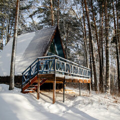 Глэмпинг Калтай парк, Томск, Томская область