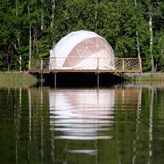 Глэмпинг Шале на воде, Хабаровск, Хабаровский край