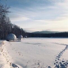 Глэмпинг Шале на воде, Хабаровск, Хабаровский край