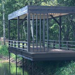 Глэмпинг Шале на воде, Хабаровск, Хабаровский край