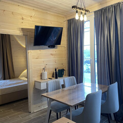 Загородная база отдыха Korobitsino-Village, Выборгский район, Ленинградская область