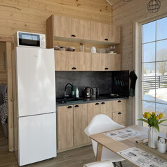 Загородная база отдыха Korobitsino-Village, Выборгский район, Ленинградская область