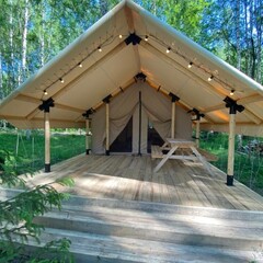Глэмпинг Берег Грифона, Нижегородская область