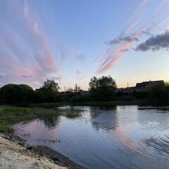 Загородный клуб По Щучьему Велению, коричневый домик в стиле A-Frame на берегу реки, Новая Усмань, Воронежская область