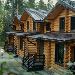 База отдыха Голубая Бухта, Кольский район, Мурманская область