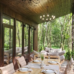 Глэмпинг Живописный остров, Московская область