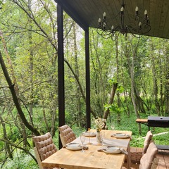 Глэмпинг Живописный остров, Московская область