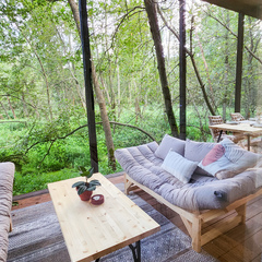 Глэмпинг Живописный остров, Московская область