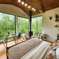 Глэмпинг Живописный остров, Московская область