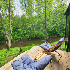 Глэмпинг Живописный остров, Московская область