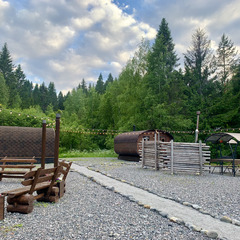 База отдыха Бочка на карте, Республика Карелия