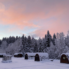 База отдыха Бочка на карте, Республика Карелия