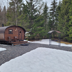 База отдыха Бочка на карте, Республика Карелия