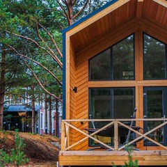 Глэмпинг Дом в Лесу, Доброград , Владимирская область