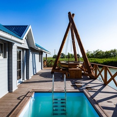 База отдыха Абрау-Дюрсо на плавнях, Краснодарский край