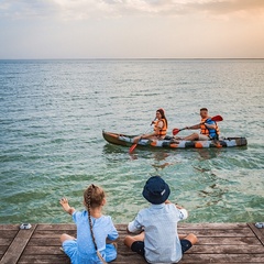 База отдыха Абрау-Дюрсо на плавнях, Краснодарский край