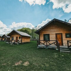 База отдыха Малиновый остров, Республика Алтай