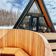 Глэмпинг Domingo Dacha A-Frame, Московская область