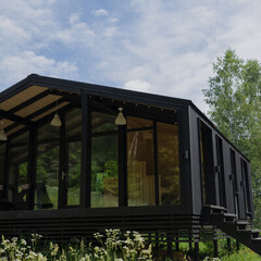 Глэмпинг Domingo Dacha A-Frame, Московская область