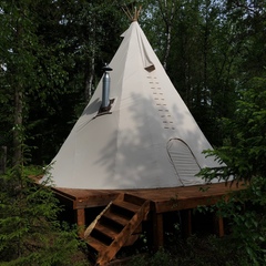 Глэмпинг на берегу Белого моря, Республика Карелия