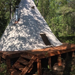 Глэмпинг на берегу Белого моря, Республика Карелия