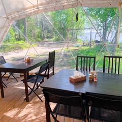 Глэмпинг на берегу Белого моря, Республика Карелия