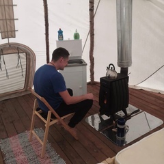 Глэмпинг на берегу Белого моря, Республика Карелия