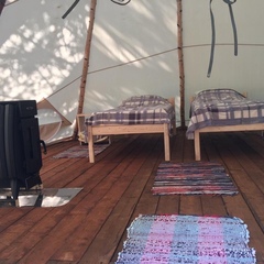 Глэмпинг на берегу Белого моря, Республика Карелия