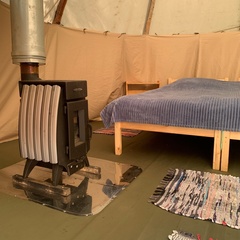 Глэмпинг на берегу Белого моря, Республика Карелия