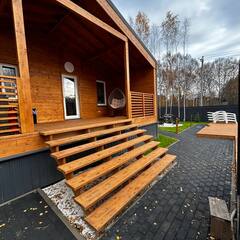 Дом семейного отдыха с чаном и баней возле горнолыжки Сорочаны, Московская область