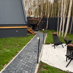 Дом семейного отдыха с чаном и баней возле горнолыжки Сорочаны, Московская область