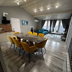 Дом семейного отдыха с чаном и баней возле горнолыжки Сорочаны, Московская область