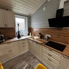 Дом семейного отдыха с чаном и баней возле горнолыжки Сорочаны, Московская область