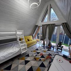 Дом семейного отдыха с чаном и баней возле горнолыжки Сорочаны, Московская область