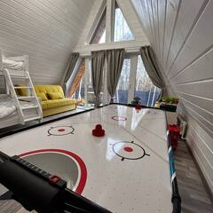 Дом семейного отдыха с чаном и баней возле горнолыжки Сорочаны, Московская область