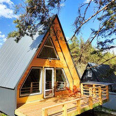 Глэмпинг A-frame, Республика Башкортостан