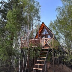 Глэмпинг На краю земли, Калужская область