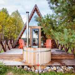 Глэмпинг На краю земли, Калужская область