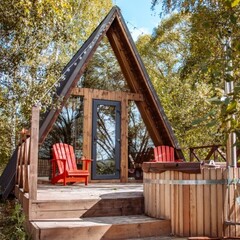 Глэмпинг На краю земли, Калужская область