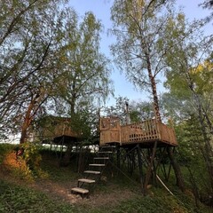 Глэмпинг На краю земли, Калужская область