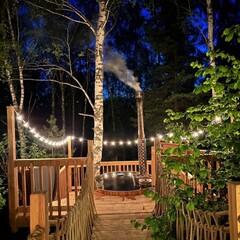 Глэмпинг На краю земли, Калужская область