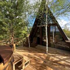 Глэмпинг На краю земли, Калужская область